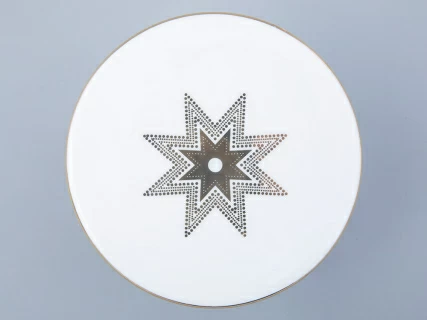 Подарочный набор шкатулка форма Идиллия рисунок Индиго арт. 81.32124.00.1, 