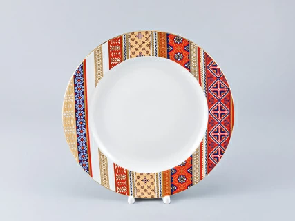 Тарелка мелкая 270 мм форма Гладкая рисунок Русский стиль, арт. 80.98811.00.1, 