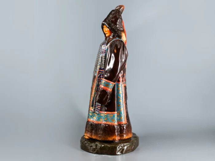 Скульптура Народности России Якутка арт. 82.75209.00.1,  Скульптура Народности России Якутка арт. 82.75209.00.1,