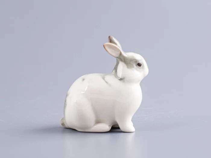 Скульптура Кролик крош серый арт. 82.68950.00.1, 