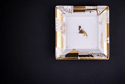 Подставка для мелочи, рисунок Муся, форма Европейская, арт 60.03919.00.1