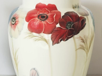 Ваза форма Китайская малого размера, рисунок Анемоны, арт. 80.48119.00.1, 