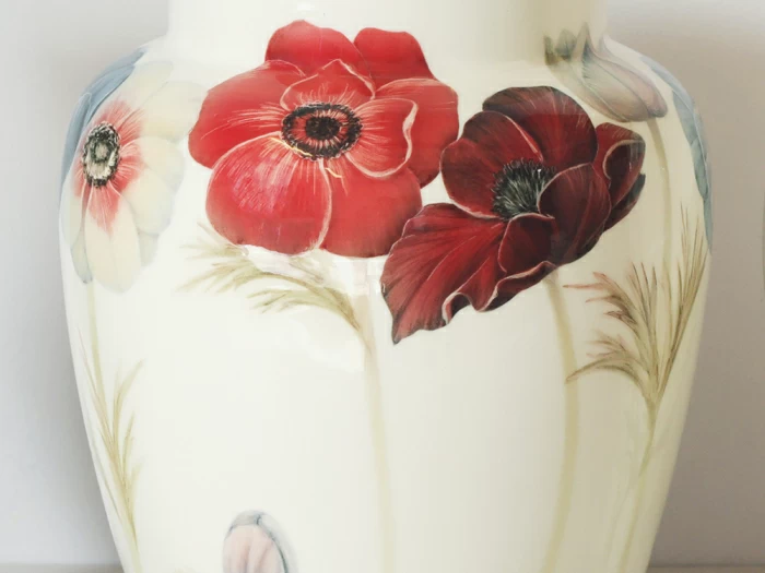 Ваза форма Китайская малого размера, рисунок Анемоны, арт. 80.48119.00.1, 