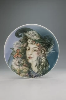 Блюдо декоративное 450 Круглая Лето. Alisan. Из серии Времена года арт. 40.00751.00.1, 