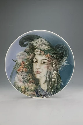 Блюдо декоративное 450 Круглая Лето. Alisan. Из серии Времена года арт. 40.00751.00.1