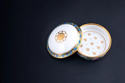 Шкатулка Райский сад, на форме Круглая, арт 45.03150.00.1