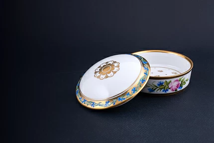 Шкатулка Райский сад, на форме Круглая, арт 45.03150.00.1