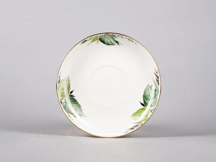 Чашка с блюдцем чайная 375 мл форма Подарочная рисунок Надежда арт. 81.10950.00.1, 