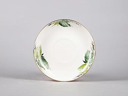 Чашка с блюдцем чайная 375 мл форма Подарочная рисунок Надежда арт. 81.10950.00.1