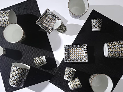 Подарочный набор стаканов форма Цилиндрический, рисунок Elegant Clever, арт. 81.31694.00.1