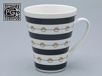 Бокал форма Колокол рисунок Балтийский берег 3, арт 80.45176.00.1