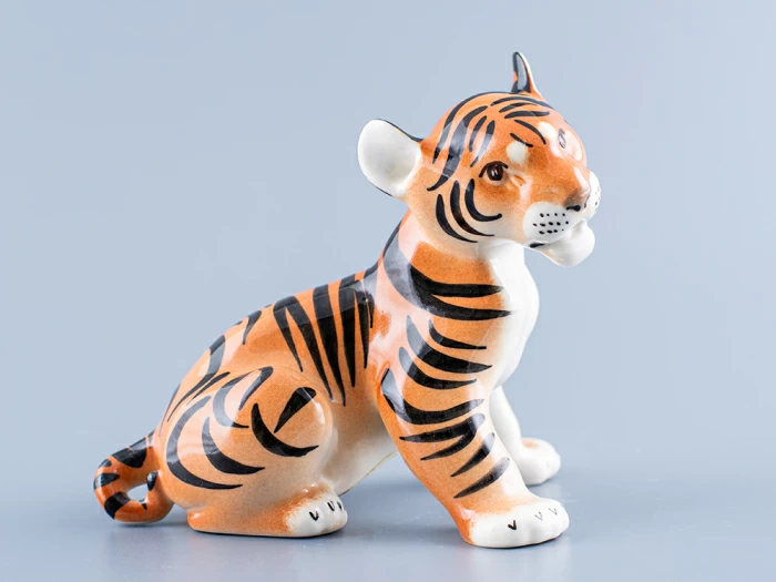 Скульптура Тигренок арт. 82.00981.00.1,  Скульптура Тигренок арт. 82.00981.00.1,