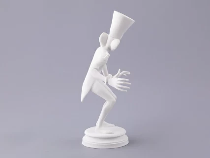 Скульптура в подарочной упаковке, форма Карнавал 3, рисунок Белый, арт. 81.33715.00.1, 