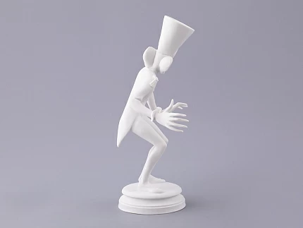 Скульптура в подарочной упаковке, форма Карнавал 3, рисунок Белый, арт. 81.33715.00.1