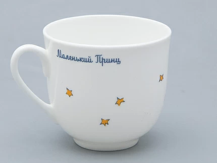 Подарочный набор Чашка с блюдцем, форма Ландыш рисунок Маленький Принц и Роза, арт. 81.27751.00.5 Подарочный набор Чашка с блюдцем, форма Ландыш рисунок Маленький Принц и Роза, арт. 81.27751.00.5