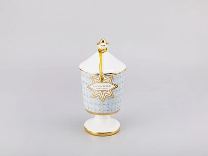 Подарочный Набор Свеча ароматическая рисунок Азур 2 аромат Пряная карамель, арт. 81.30998.00.1, 