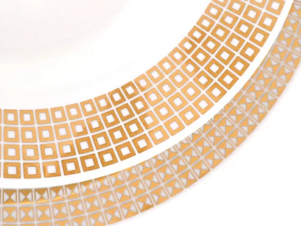 Тарелка 220 мм форма Глубокая, рисунок Зазеркалье. Квадраты, арт. 80.99939.00.1 Тарелка 220 мм форма Глубокая, рисунок Зазеркалье. Квадраты, арт. 80.99939.00.1