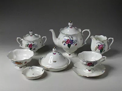 Сервиз чайный Наташа Невеста, 6 персон 23 предмета, арт. 81.14240.00.1