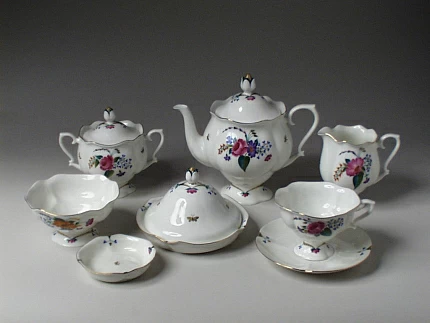 Сервиз чайный Наташа Невеста, 6 персон 23 предмета, арт. 81.14240.00.1