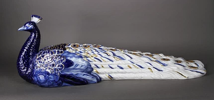 Скульптура Павлин лежащий Восточная сказка арт. 62.09390.00.5 Скульптура Павлин лежащий Восточная сказка арт. 62.09390.00.5