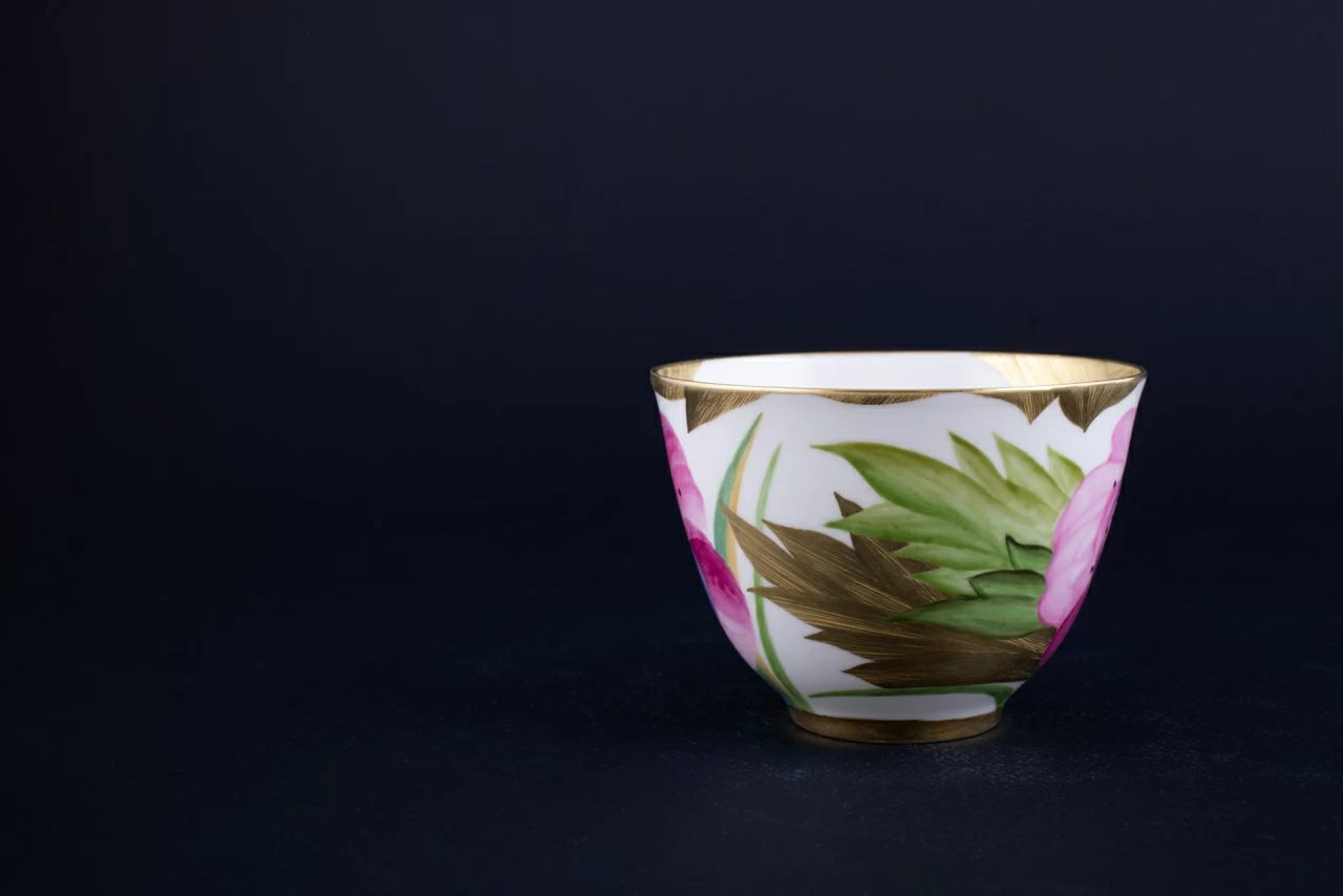 Сервиз чайный Маковый Цветок на форме Весенняя, арт 61.20970.00.1, 