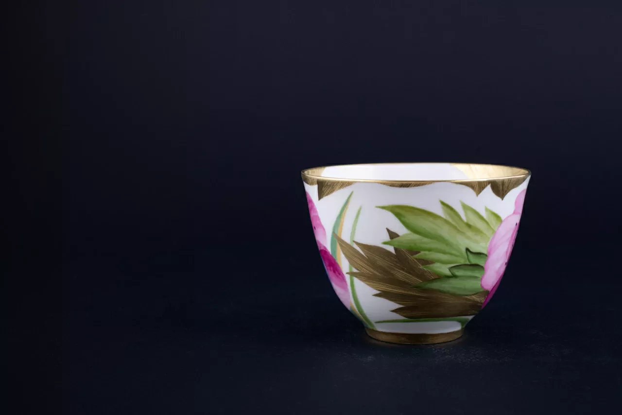 Сервиз чайный Маковый Цветок на форме Весенняя, арт 61.20970.00.1, 