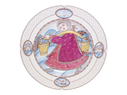 Подарочный набор форма Плоская 240 рисунок За водой. Зима арт. 81.18888.00.1, 