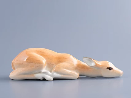 Скульптура Ланенок лежащий арт. 82.01054.00.1, 