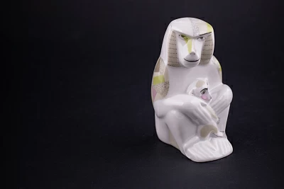 Скульптура Павиан с детенышем, Папа павиан, арт 62.09308.00.1