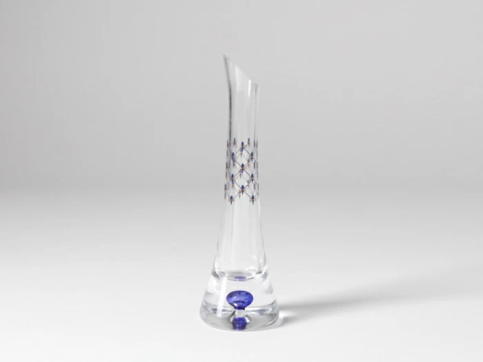 Ваза Кобальтовая сетка для одного цветка арт. 14.01056.07, 