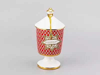 Подарочный Набор Свеча ароматическая рисунок Скарлетт 2 аромат Чудесный день арт. 81.30079.00.1