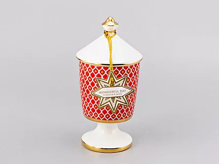 Подарочный Набор Свеча ароматическая рисунок Скарлетт 2 аромат Чудесный день арт. 81.30079.00.1