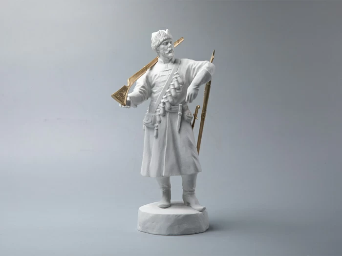 Скульптура Стрелец 1550 г., в подарочной упаковке, рисунок Белый бисквит, арт 81.31285.00.1,  Скульптура Стрелец 1550 г., в подарочной упаковке, рисунок Белый бисквит, арт 81.31285.00.1,