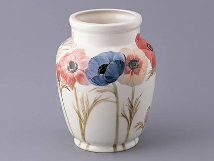 Ваза форма Китайская малого размера, рисунок Анемоны, арт. 80.48119.00.1