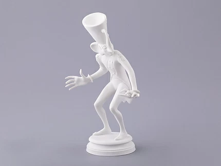 Скульптура в подарочной упаковке, форма Карнавал 3, рисунок Белый, арт. 81.33715.00.1