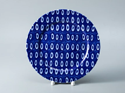 Тарелка мелкая 215 форма Европейская - 2 рисунок Реки России. Ангара, арт. 80.35356.00.1, 