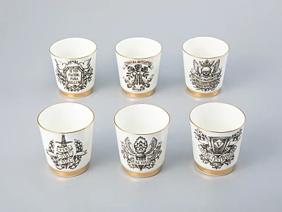 Подарочный набор стопок форма Сувенирная 1 рисунок Кворум, арт. 81.30291.00.1