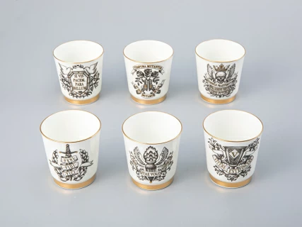 Подарочный набор стопок форма Сувенирная 1 рисунок Кворум, арт. 81.30291.00.1, 