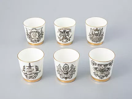 Подарочный набор стопок форма Сувенирная 1 рисунок Кворум, арт. 81.30291.00.1