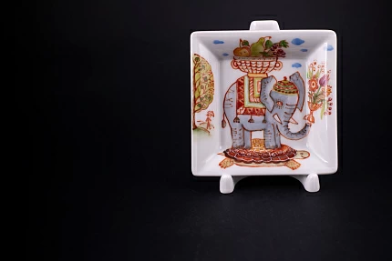 Подставка для мелочи, рисунок Радость жизни, форма Европейская, арт 60.05033.00.1