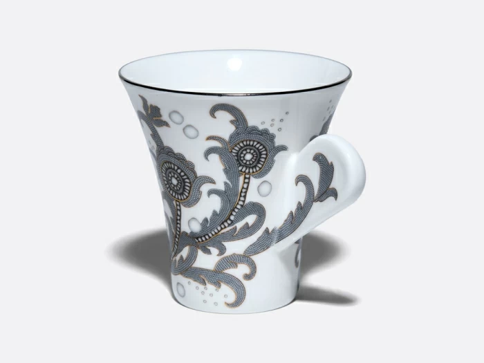 Чашка с блюдцем в подарочной упаковке, форма Модерн, рисунок Жемчужный арт 81.10805.00.1, 