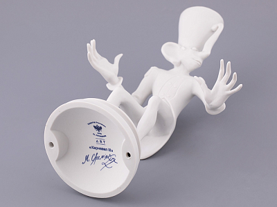 Скульптура в подарочной упаковке, форма Карнавал 3, рисунок Белый, арт. 81.33715.00.1