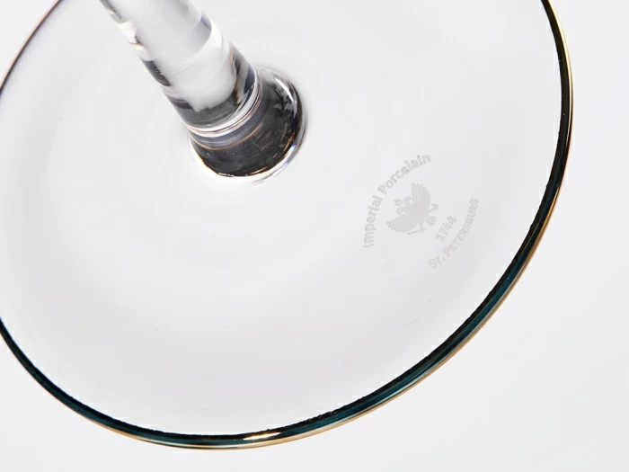 Набор из 2-х бокалов для шампанского 250 мл, в подарочной упаковке, рисунок Календа арт 14.11462.07, 