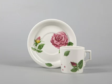 Сервиз чайный форма Гербовая рисунок Розариум 6 персон 14 предметов арт. 81.32001.00.1, 