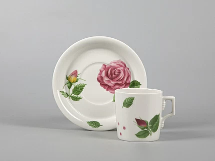 Сервиз чайный форма Гербовая рисунок Розариум 6 персон 14 предметов арт. 81.32001.00.1