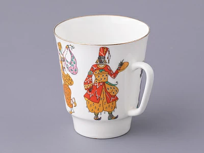 Трехпредметный комплект 165 мл форма Майская рисунок Балет Шахерезада, арт. 81.17663.00.1