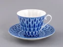 Чашка с блюдцем чайная форма Лучистая рисунок Ажур, арт. 81.28662.00.1, 