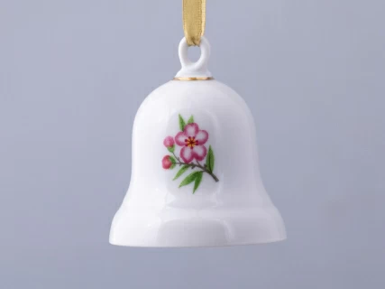 Колокольчик в подарочной упаковке, форма Петелька, рисунок Зяблик арт. 81.31480.00.1, 