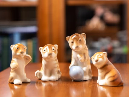 Скульптура форма Тигренок Актер рисунок Полосатый арт. 82.67287.00.1, 