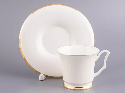 Сервиз кофейный форма Юлия рисунок Золотая лента, 6 персон 15 предметов, арт. 81.17852.00.1